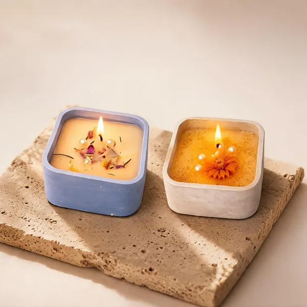 Soy_Wax_Floral_Sky_Blue_White_Square_Bowl_Candle_Set_Of_2_|_Pack_Of_2