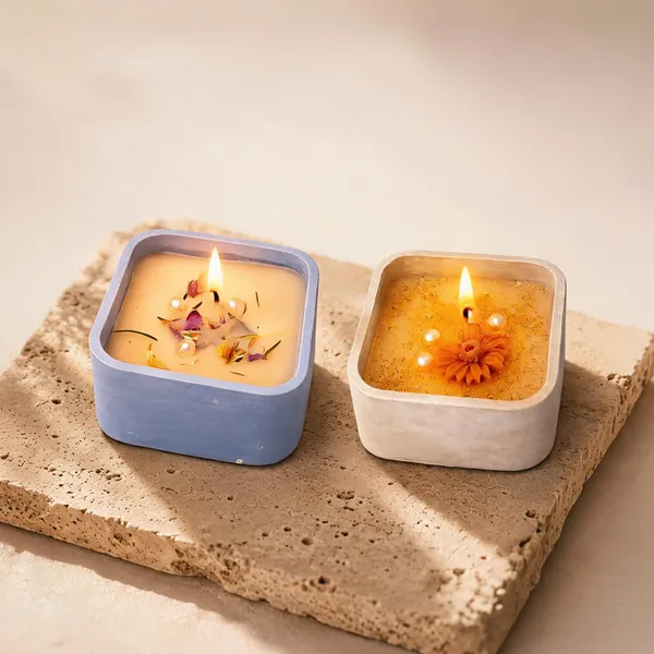 Soy_Wax_Floral_Sky_Blue_White_Square_Bowl_Candle_Set_Of_2_|_Pack_Of_2