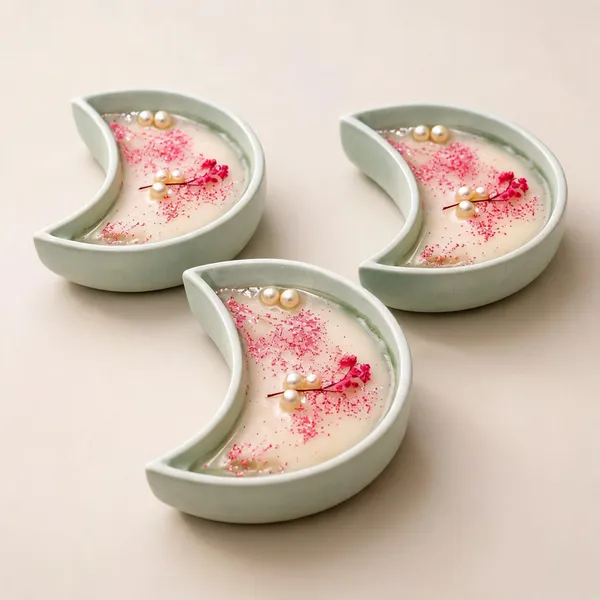 Soy_Wax_Blush_Botanical_Pearl_Crescent_Ceramic_Candle_|_Pack_Of_3