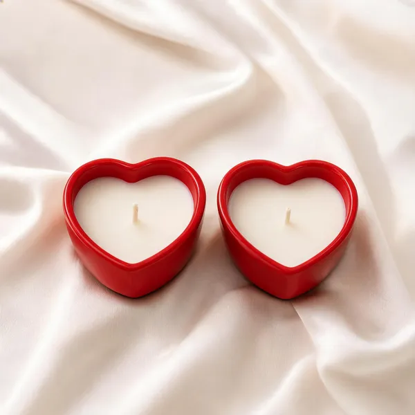 Soy_Wax_Romantic_Heart_Shaped_Candle_In_Red_Ceramic_Bowl_|_Pack_Of_2