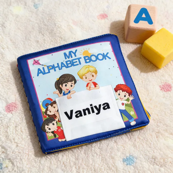 Alphabet_Book_With_Personalized_Photo_For_Babies_And_Kids_One__Pcs_Set_In_Fabric_6_Pages