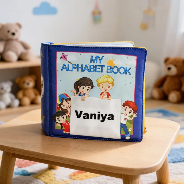 Alphabet_Book_With_Personalized_Photo_For_Babies_And_Kids_One__Pcs_Set_In_Fabric_6_Pages
