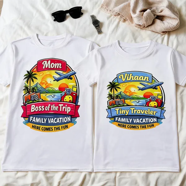 White_Printed_Family_Vacation_Round_Neck_T_Shirt_For_Family_Pack_Of_2