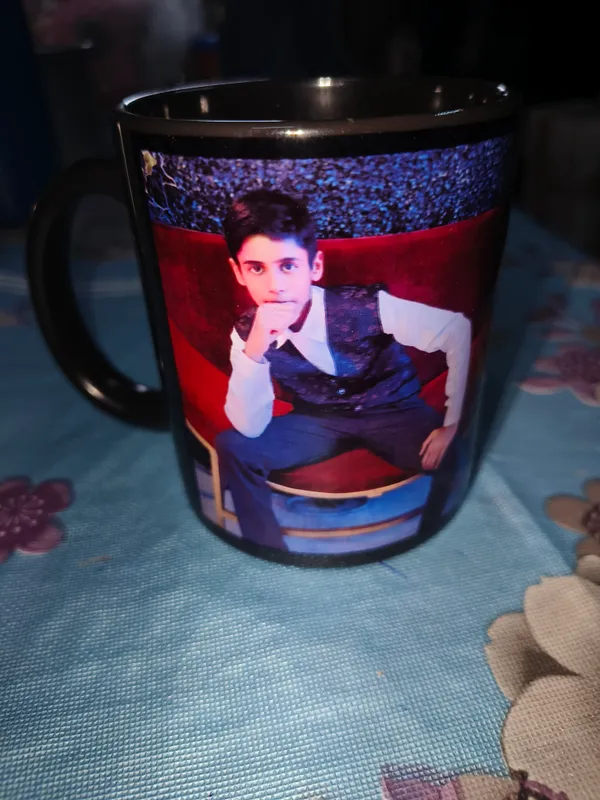 Black_Ceramic_Mug_With_Personalized_Birthday_Photo_Print_16_Oz_With_Key_Chain_One__Pcs_Set