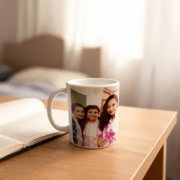 White_Ceramic_Cofee_Mug_With_Personalized_Photo_16_Oz_With_Key_Chain_One__Pcs_Set
