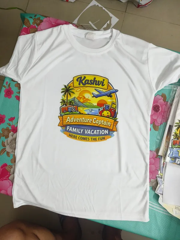 White_Printed_Family_Vacation_Round_Neck_T-Shirt_for_Family_one_pcs_set