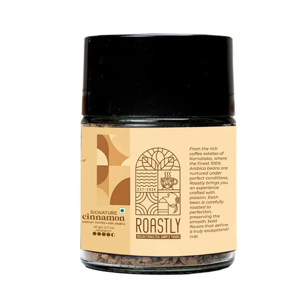Roastly_Signature_Cinnamon_Instant_Coffee_Freeze_Dried_Powder_50_Gm