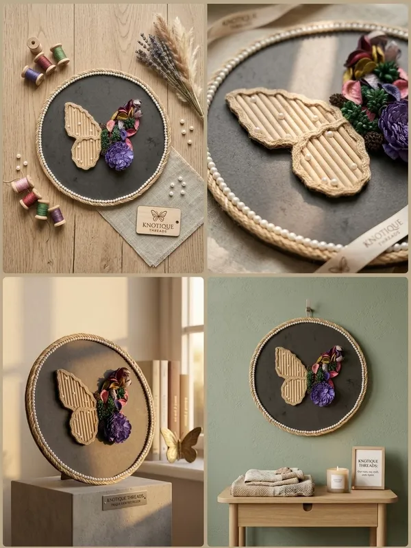 Textile_Handcrafted_Floral_Embroidered_Round_Wall_Decor