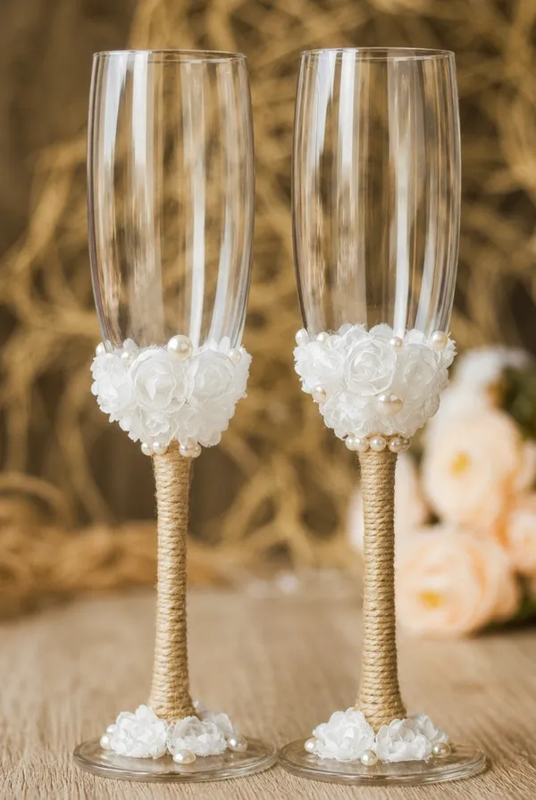 Glass_Wedding_Floral_Champagne_Wine_Glass_Set