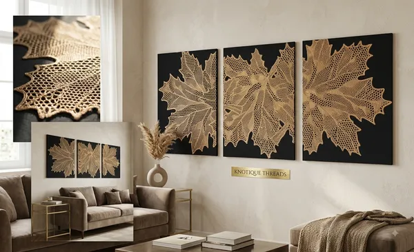 Threadwork_Botanical_Maple_Leaf_Triptych_Wall_Art