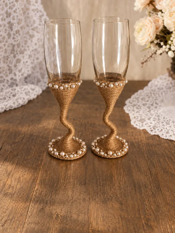 Moonlight_Pearl_Rustic_Pearl_Embellished_Champagne_Glasses