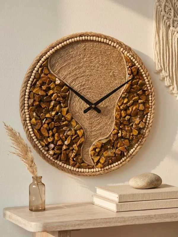 Terra_Luxe_Jute_Wall_Clock