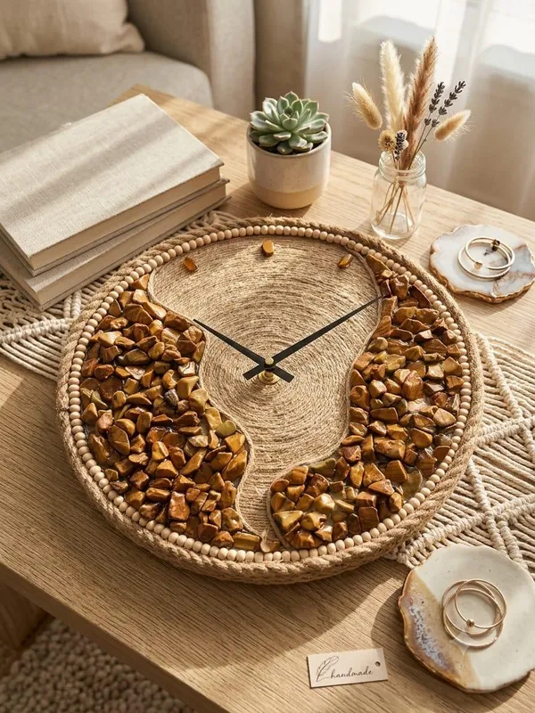 Terra_Luxe_Jute_Wall_Clock