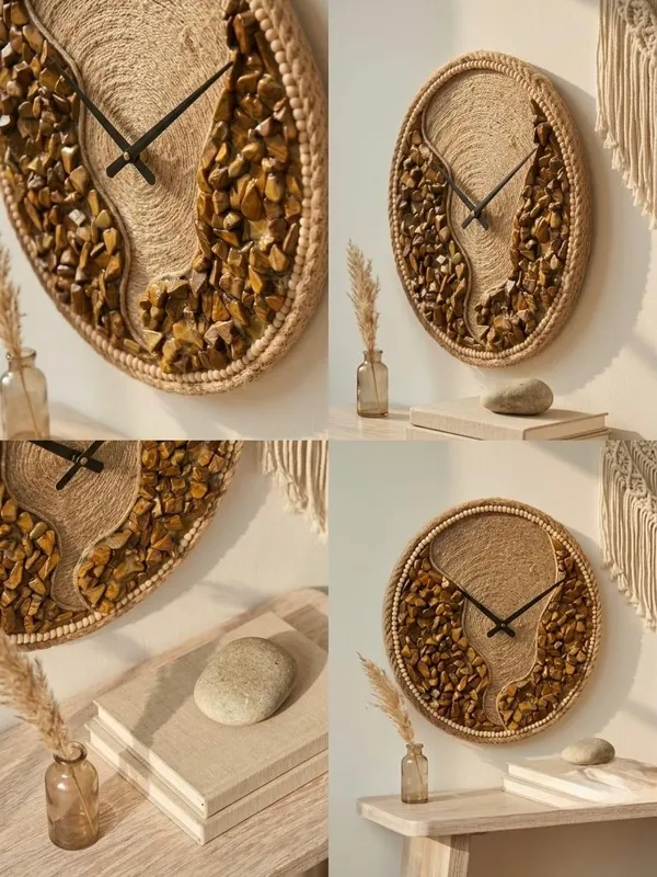 Terra_Luxe_Jute_Wall_Clock