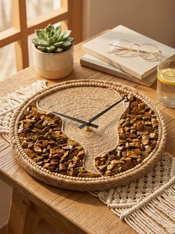 Terra_Luxe_Jute_Wall_Clock