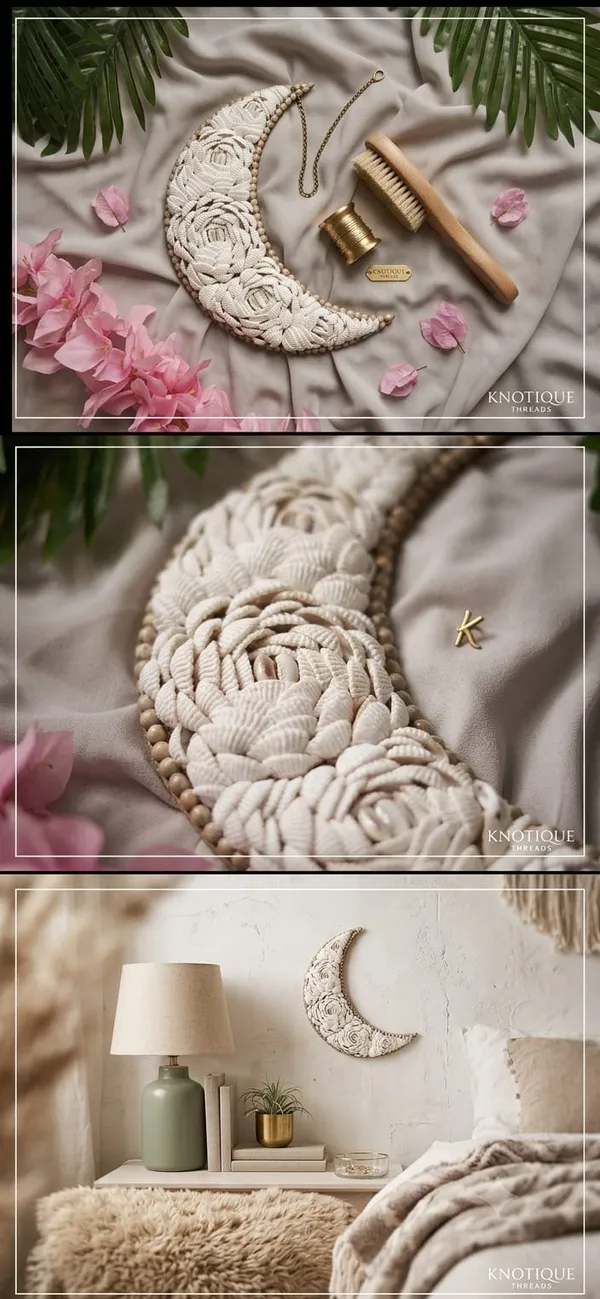 Textile_Bohemian_Shell_Pattern_Crescent_Wall_Decor