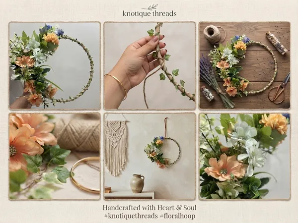 Handcrafted_Floral_Botanical_Hoop_Wall_Hanging