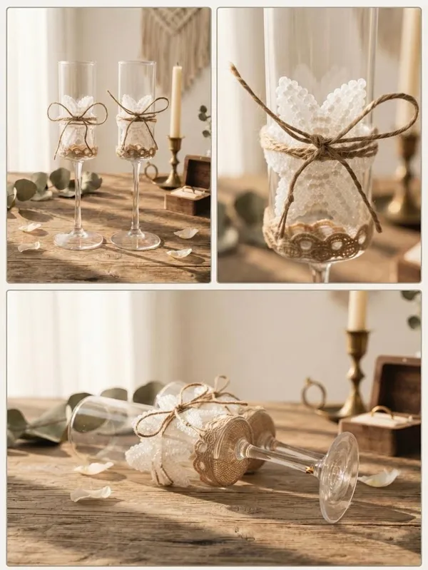 Crystal_Mist_Jute_Lace_Floral_Champagne_Glasses