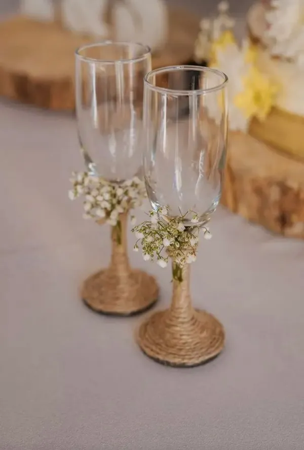 Clear_Glass_Rustic_Floral_Wine_Glass_Set