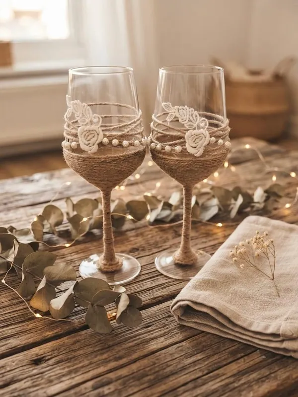 Rosewood_Toast_Rustic_Floral_Champagne_Glasses