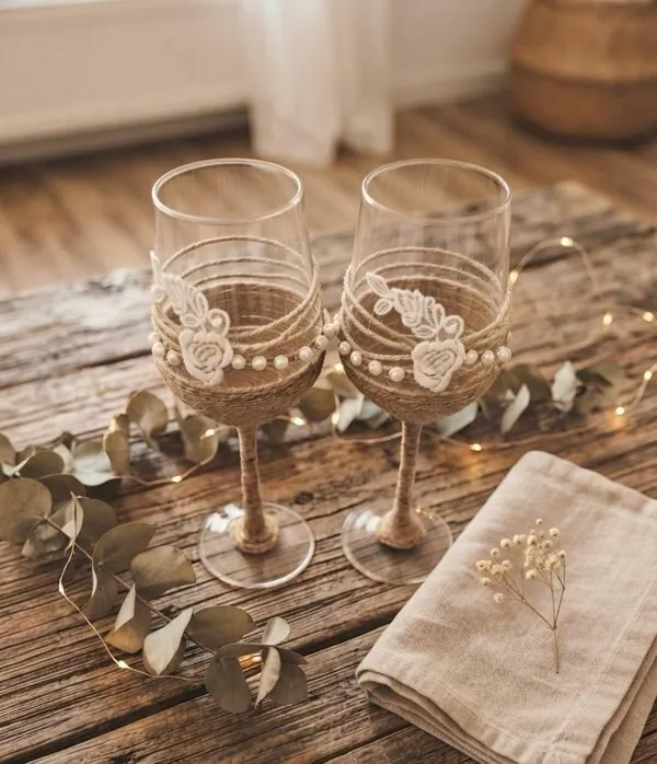 Rosewood_Toast_Rustic_Floral_Champagne_Glasses