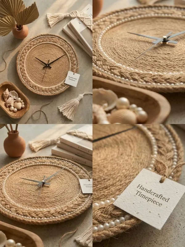 Bohemian_Jute_Wall_Clock