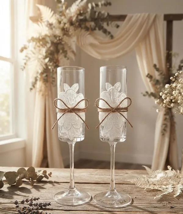 Ethereal_Bloom_Wedding_Floral_Champagne_Glasses