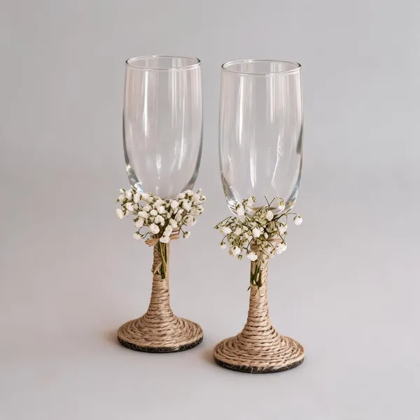 Clear_Glass_Rustic_Floral_Wine_Glass_Set