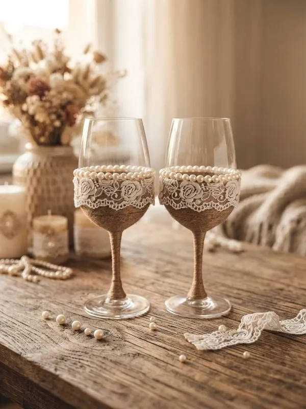 Snow_Blossom_Wedding_Champagne_Glasses