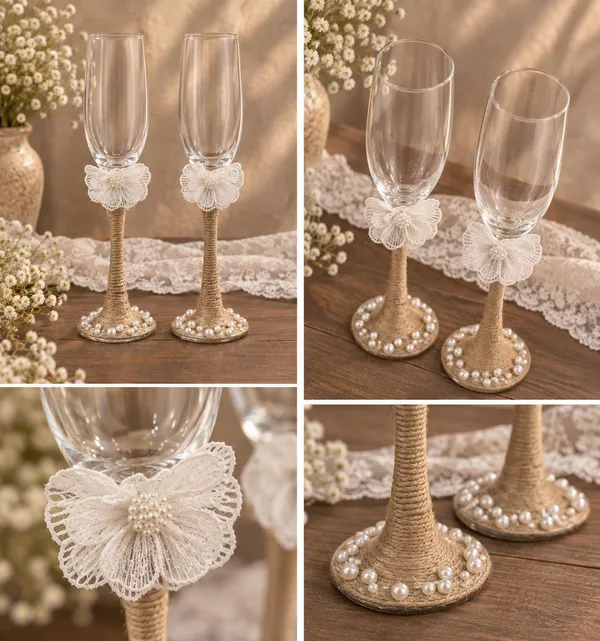 Blush_Bloom_Rustic_Floral_Champagne_Glasses