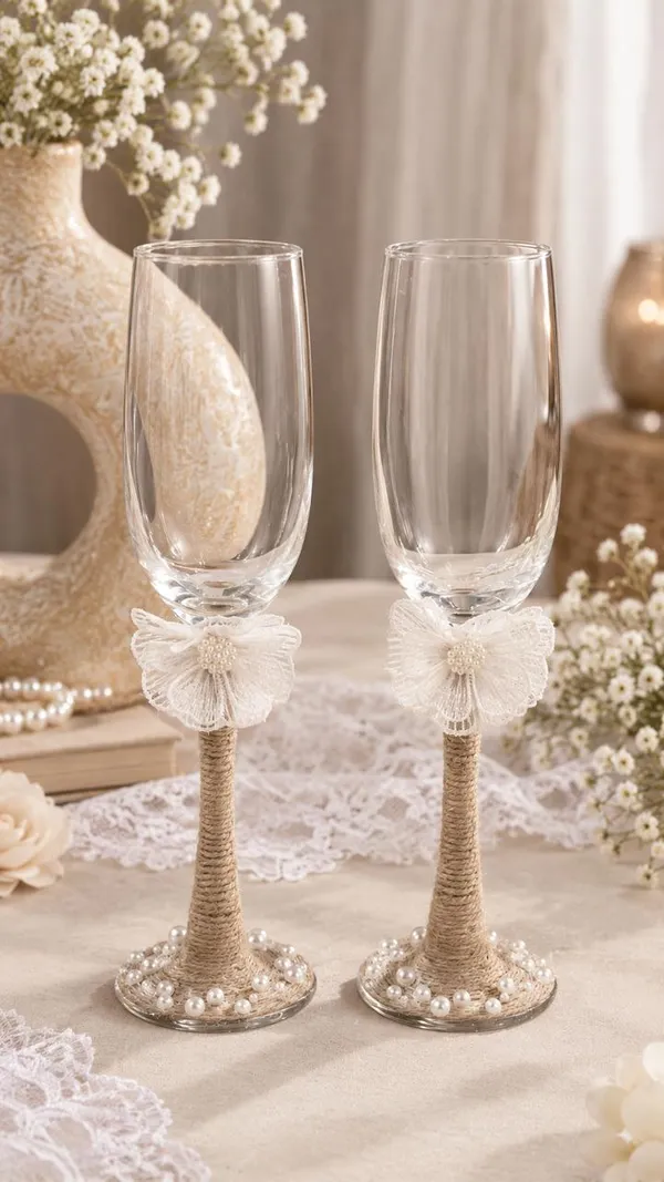 Blush_Bloom_Rustic_Floral_Champagne_Glasses