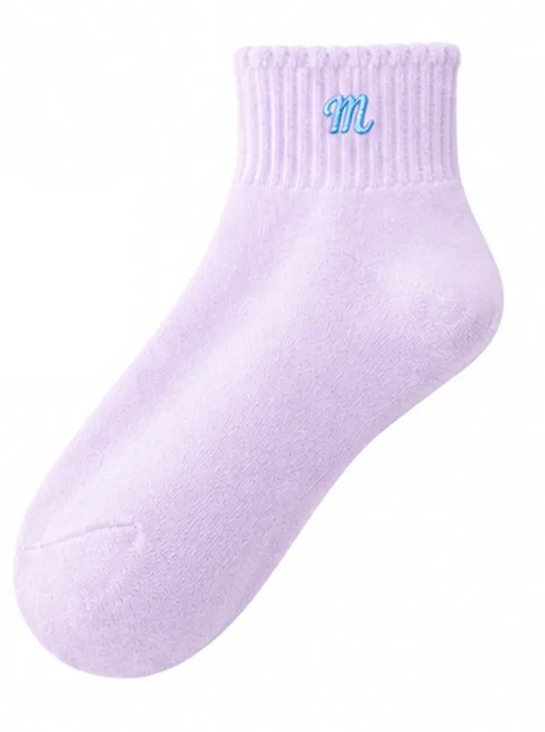 Lavender_Ribbed_Ankle_Socks