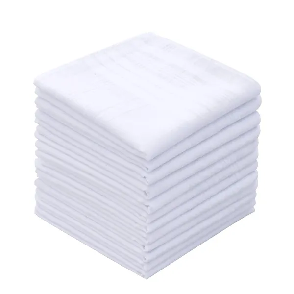 Gb_Men_S_Handkerchiefs_100_Cotton_Solid_White_With_Stripe_Large_Classic_Hankies_Bulk_Set