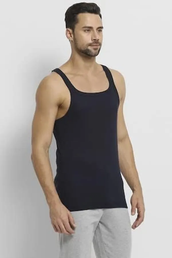 Coloured_Vest_Fro_Men_Sleeveless_Cotton_Sports_Undershirt_Solid_Colours_Comfortable_Rib