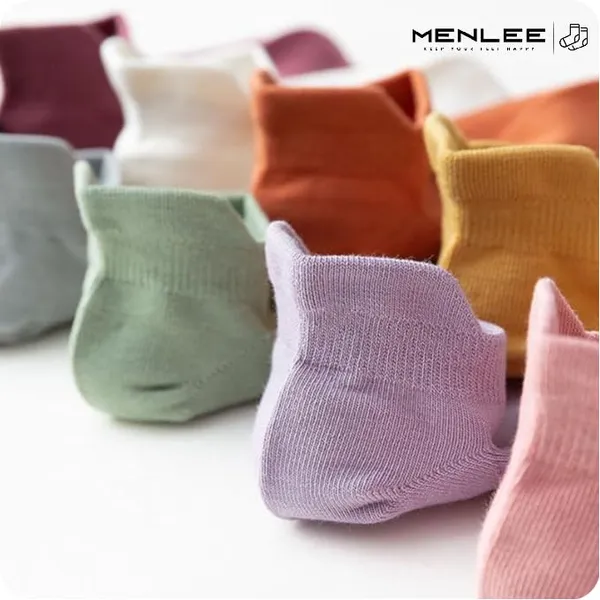 Product_Summary_Menlee_Girls_Ankle_Length_Cotton_Socks_With_Colourful_Cute_Colours_Also_For_Women_Low_Cut_Ankle_Socks_Combo_Cotton_Blend_Pack_Of_5_Colors_May_Vary