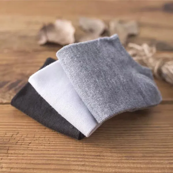 Plain_Ankle_Length_Socks_For_Men_Women_Unisex_Low_Cut_Socks_In_Soft_Pure_Cotton_Fabric_Stretchable_Breathable_Comfortable_Dailywear_Sock_Pack_Of_5