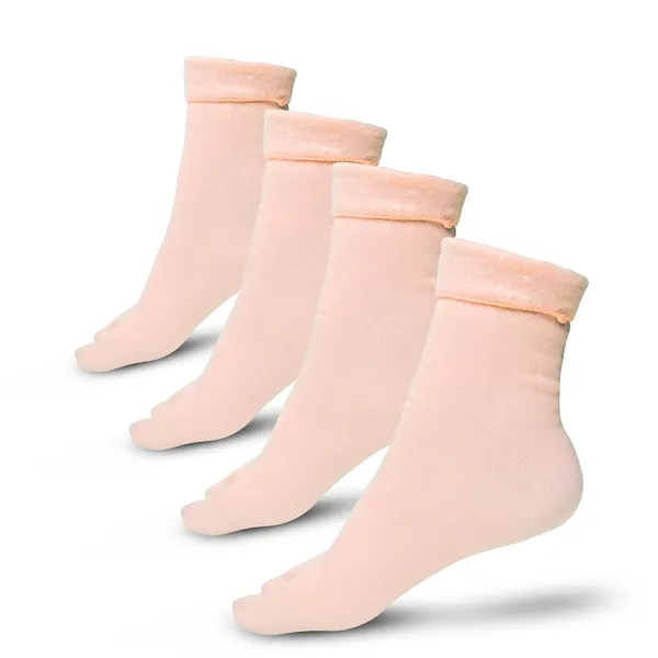 Woolen_Socks_For_Women_With_Velvet_Fur_Inside_Themral_Warm_Fur_Socks_For_Women_With_Thumb_Toe_Design_Pack_Of_4_Assorted_Colours
