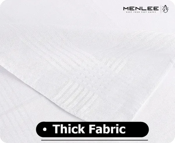 Product_Summary_Menlee_Handkerchief_Pack_Of_10_Cotton_Full_Size_Hanky_Set_Soft_Absorbent_Reusable_White_Handkerchiefs_Solid_Plain_Design_Gentle_On_Skin_Ideal_For_Office_Travel_Daily_Use