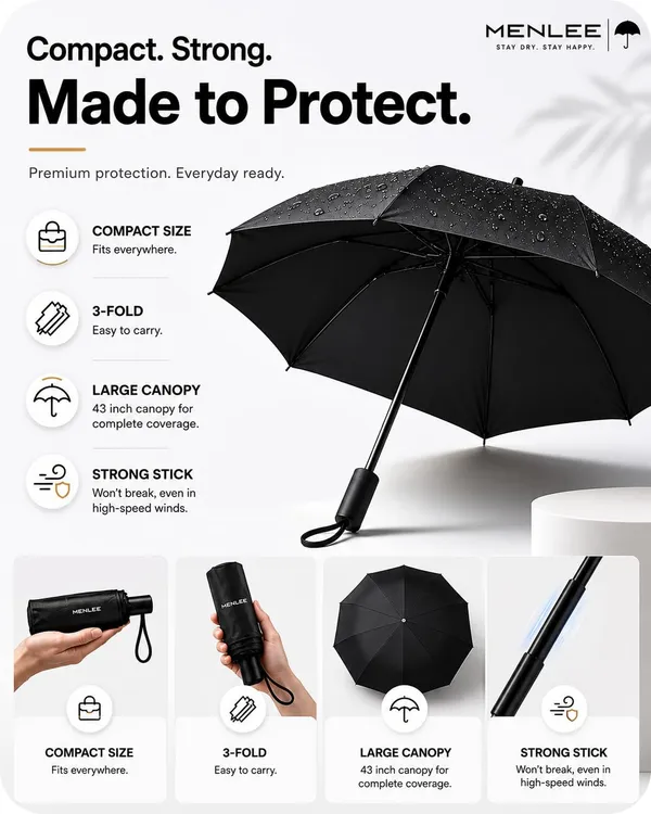 3_Fold_Effortless_Open_Close_Umbrella_For_Rain_Sun_Protection_Spf100_Uv_Protection_Portable_Foldable_Umbrella_For_Travel_43_Inch_Wide_Canopy_Windproof_Auto_Open_Close_Umbrellas