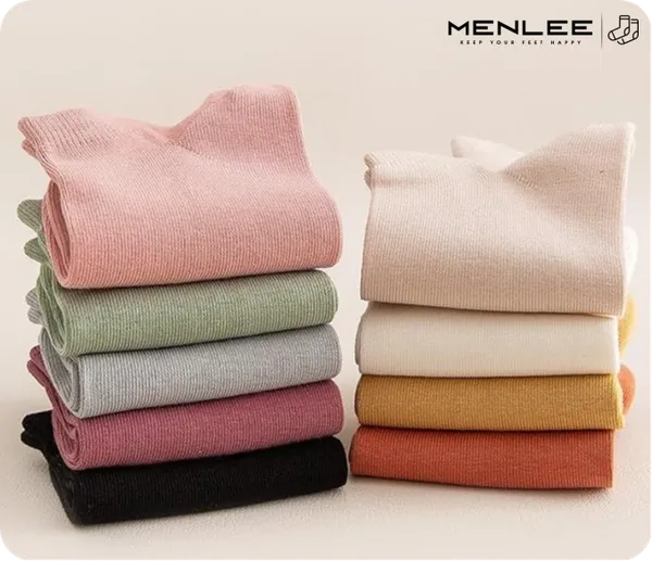 Menlee_Soft_Stretchable_Cotton_Socks_For_Women_|_Ankle_Length|Pack_Of_5