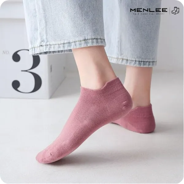 Menlee_Soft_Stretchable_Cotton_Socks_For_Women_|_Ankle_Length|Pack_Of_5