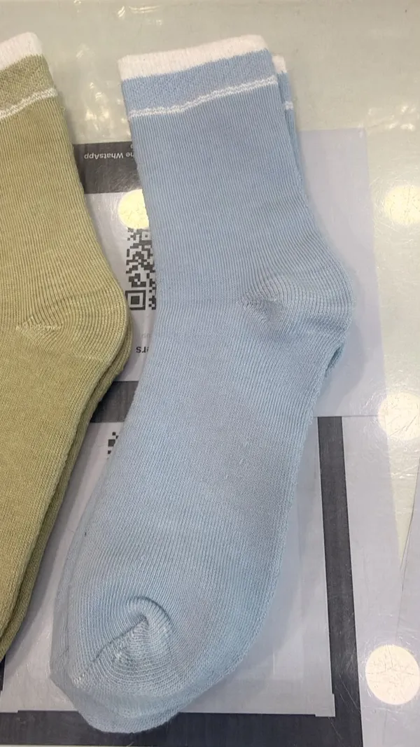 Blue_And_Olive_Ribbed_Crew_Socks
