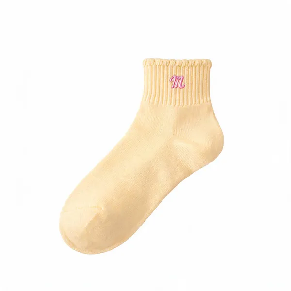 Cream_Ribbed_Ankle_Socks__Pack_Of_5