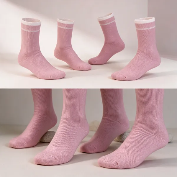 Pink_Ribbed_Crew_Socks__Pack_Of_4