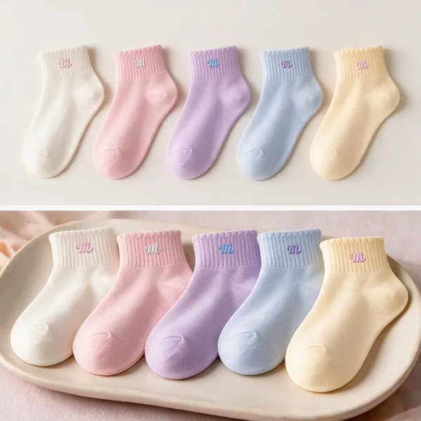 Product_Summary_Menlee_Cotton_Socks_For_Woman_Summer_Socks_For_Women_Women_Ankle_Length_Socks_Soft_Stretchable_Pastel_Cute_Colours_Lightweight_Anti_Odor_Daily_Wear_Gym_Sports_Athletic_Socks_Pack_Of_5