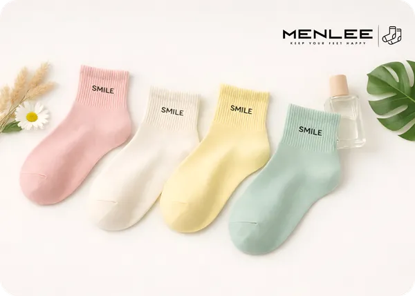 Menlee_Soft_Stretchable_Cotton_Socks_For_Women_|_Ankle_Length|Pack_Of_5