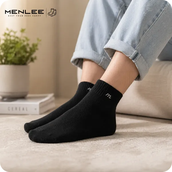 Soft_Stretchable_Daily_Wear_Ankle_Length_Cotton_Socks_For_Summer_|_Pack_Of_5