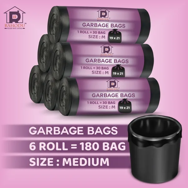 Rahodu_Black_Garbage_Bags_19_X_21_Inch_30_Bags