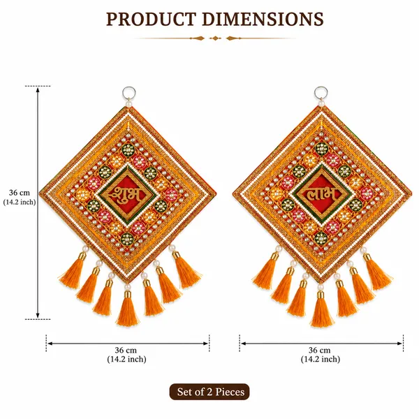 Multicolour_Geometric_Tassel_Drop_Earrings_for_Women