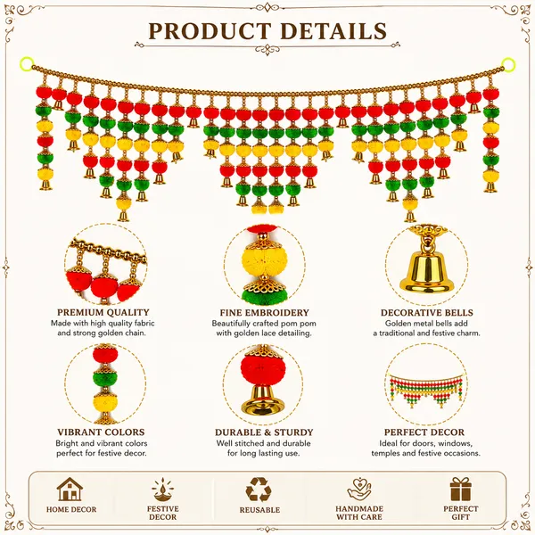 Beaded_Festive_Multicolour_Toran_Door_Hanging